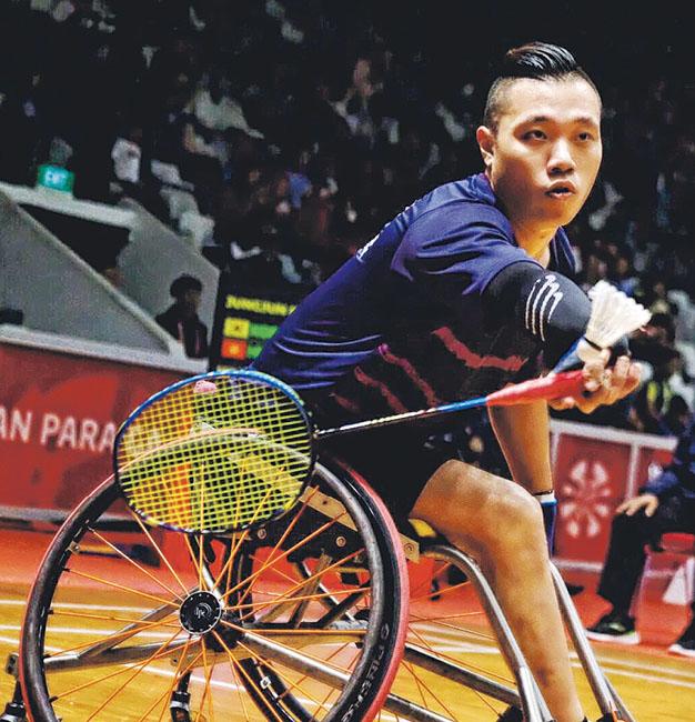 CelebrityGDaniel Chan HK para badminton player