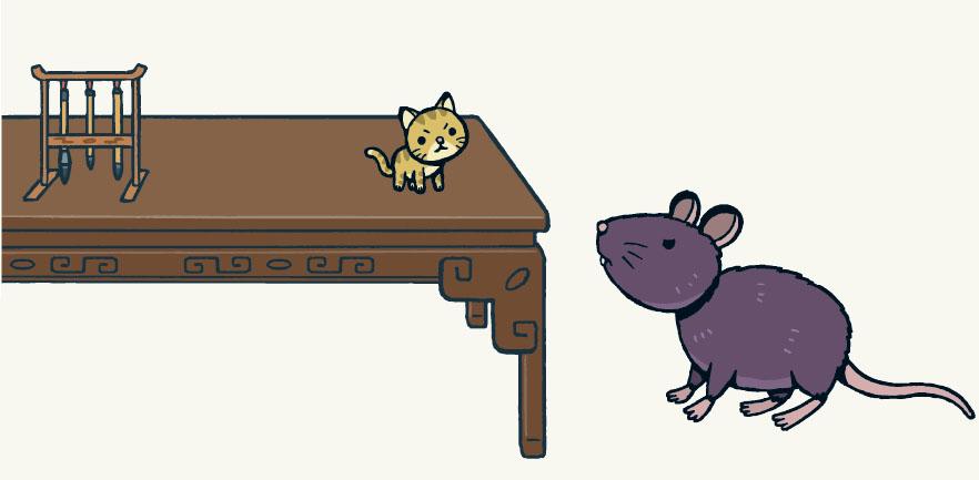 StoryGA cat-and-mouse game