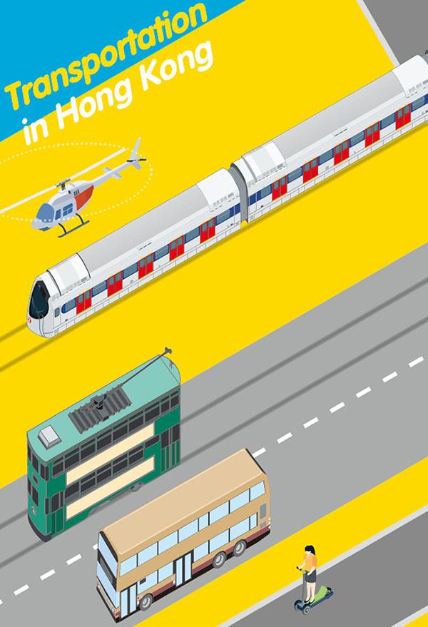 InfographicGTransportation in Hong Kong