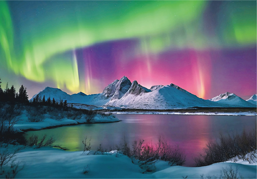 Horizon : The enchanting Northern Lights