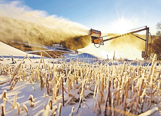 Road to 5**GEnvironmental concerns about artificial snow for the Beijing Winter Olympics